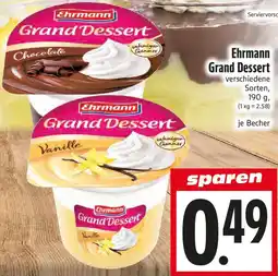 EDEKA Hahner Ehrmann Grand Dessert Angebot