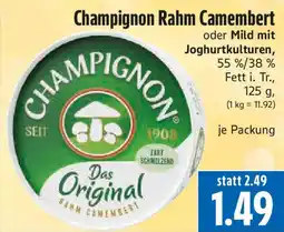 EDEKA Hahner Champignon Rahm Camembert oder Mild mit Joghurtkulturen Angebot