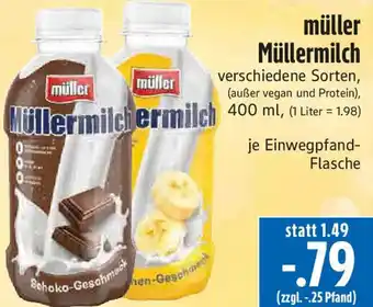 EDEKA Hahner müller Müllermilch Angebot