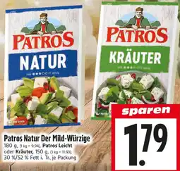 EDEKA Hahner Patros Natur Der Mild-Würzige Angebot