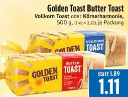 EDEKA Hahner Golden Toast Butter Toast Angebot