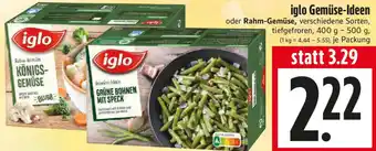 EDEKA Hahner iglo Gemüse-Ideen Angebot