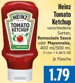 EDEKA Hahner Heinz Tomato Ketchup Angebot