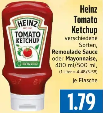 EDEKA Hahner Heinz Tomato Ketchup Angebot