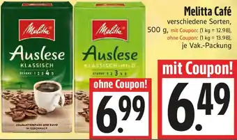EDEKA Hahner Melitta Café Angebot