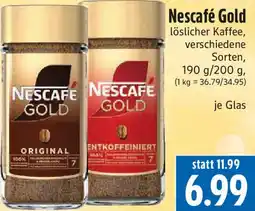 EDEKA Hahner Nescafé Gold Angebot