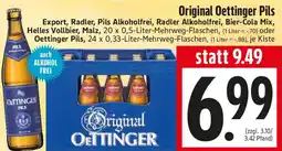 EDEKA Hahner Original Oettinger Pils Angebot
