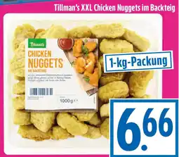 EDEKA Hahner Tillman's XXL Chicken Nuggets im Backteig Angebot