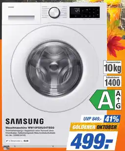 Expert Technomarkt SAMSUNG Waschmaschine WW10FG5U34TEEG Angebot