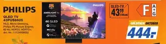 Expert Technomarkt PHILIPS QLED TV 43PUS8600 Angebot