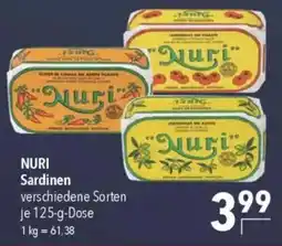 CITTI Markt NURI Sardinen Angebot