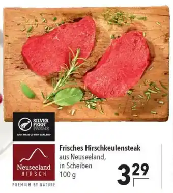 CITTI Markt Frisches Hirschkeulensteak Angebot