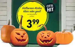 CITTI Markt Halloween-Kürbis klein oder groß Angebot