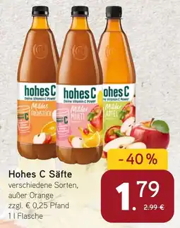 Dornseifer Hohes C Säfte Angebot