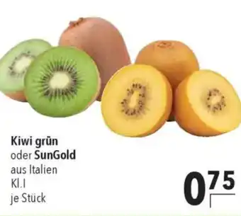 CITTI Markt Kiwi grün oder SunGold Angebot