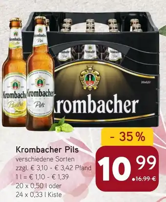 Dornseifer Krombacher Pils Angebot
