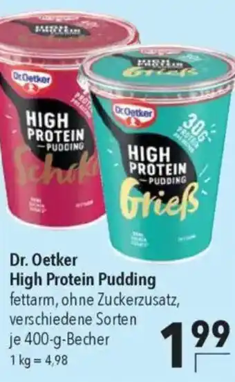 CITTI Markt Dr. Oetker High Protein Pudding Angebot