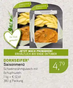 Dornseifer DORNSEIFERS Saisonmenü Angebot