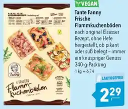 CITTI Markt Tante Fanny Frische Flammkuchenböden Angebot