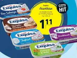 CITTI Markt Exquisa Frischkäse Angebot