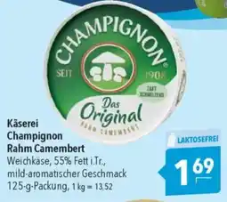 CITTI Markt Käserei Champignon Rahm Camembert Angebot