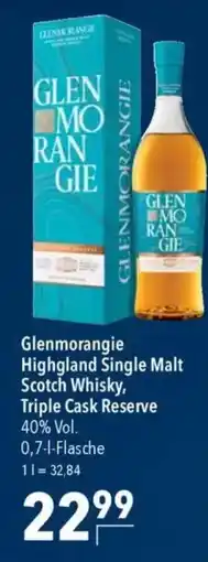CITTI Markt Glenmorangie Highgland Single Malt Scotch Whisky, Triple Cask Reserve Angebot