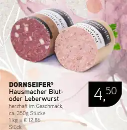 Dornseifer DORNSEIFERS Hausmacher Blut- oder Leberwurst Angebot