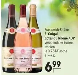 CITTI Markt Frankreich-Rhône E. Guigal Côtes du Rhône AOP Angebot