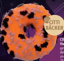CITTI Markt CITTI Bäcker Halloween Donut Angebot