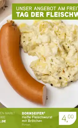 Dornseifer DORNSEIFERS Heiße Fleischwurst mit Brötchen Angebot