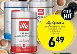 CITTI Markt illy Espresso Angebot