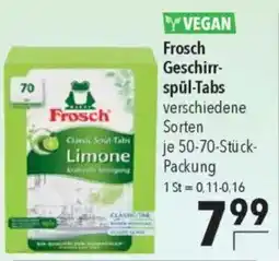 CITTI Markt Frosch Classic Spül-Tabs Angebot