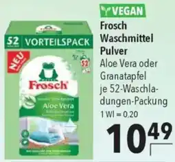 CITTI Markt Frosch Waschmittel Pulver Angebot