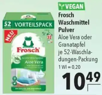 CITTI Markt Frosch Waschmittel Pulver Angebot
