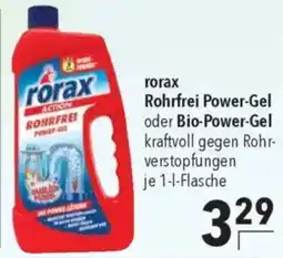CITTI Markt rorax Rohrfrei Power-Gel oder Bio-Power-Gel Angebot