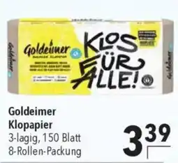 CITTI Markt Goldeimer Klopapier Angebot