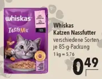CITTI Markt Whiskas Katzen Nassfutter Angebot