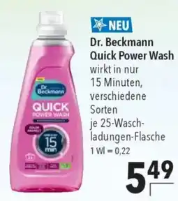 CITTI Markt Dr. Beckmann Quick Power Wash Angebot