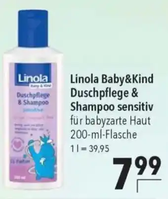 CITTI Markt Linola Baby&Kind Duschpflege & Shampoo sensitiv Angebot