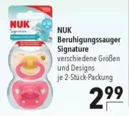 CITTI Markt NUK Beruhigungssauger Signature Angebot