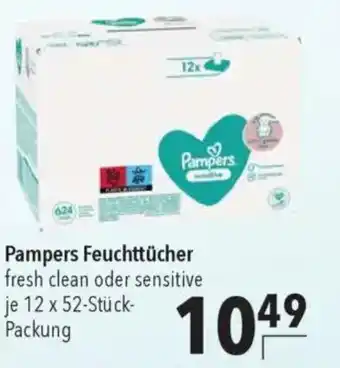 CITTI Markt Pampers Feuchttücher Angebot