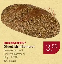 Dornseifer DORNSEIFERS Dinkel-Mehrkornbrot Angebot