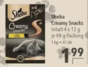 CITTI Markt Sheba Creamy Snacks Angebot
