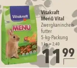 CITTI Markt Vitakraft Menü Vital Angebot