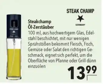 CITTI Markt Steakchamp Öl-Zerstäuber Angebot