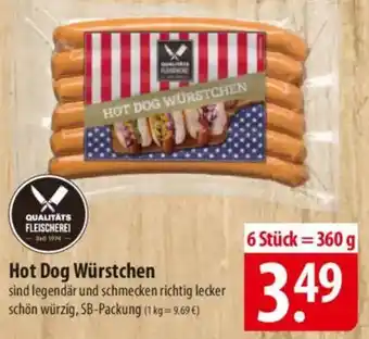 Famila Nord Ost Hot Dog Würstchen Angebot