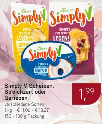 Dornseifer Simply V Scheiben, Streichzart oder Gerieben Angebot