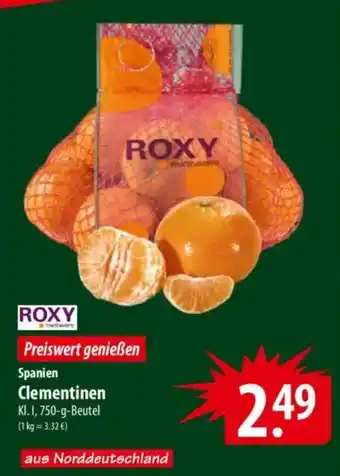 Famila Nord Ost Spanien Clementinen Angebot