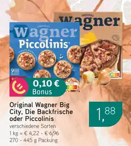 Dornseifer Original Wagner Big City, Die Backfrische oder Piccolinis Angebot