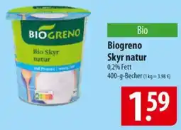Famila Nord Ost Biogreno Skyr natur 0,2% Fett Angebot